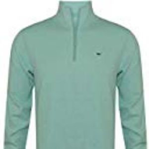 Vineyard Vines Green Quarter Zip Pullover